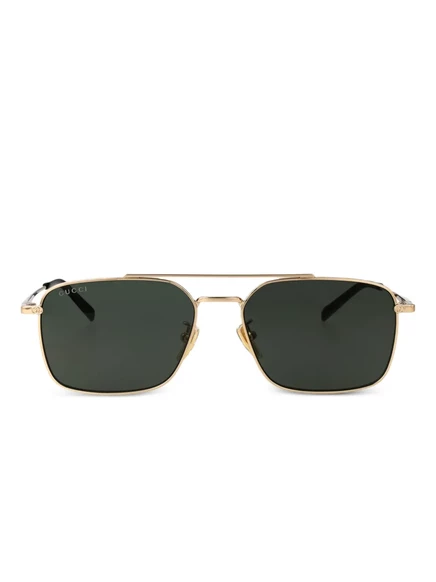 Унисекс солнцезащитные очки Gucci GG1957SA, золотистые
