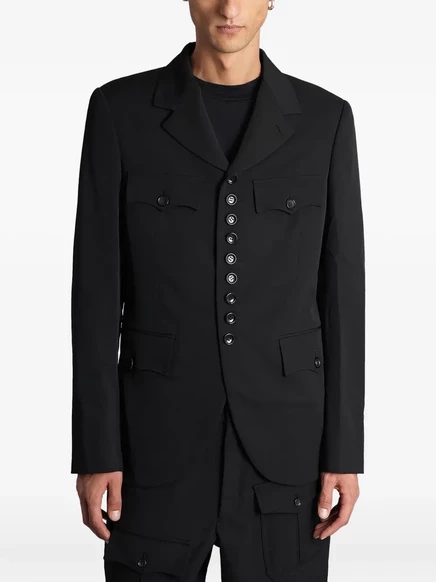 Мужская куртка Comme des Garons Homme Plus, черная
