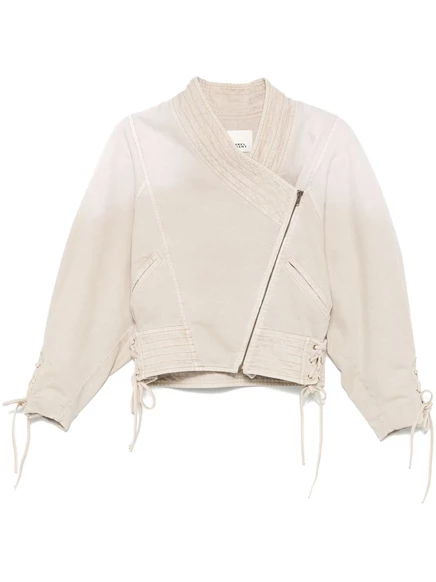 Женская джинсовая куртка Isabel Marant Edina, экрю