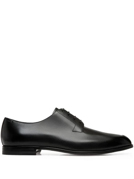 Мужские дерби Bally из телячьей кожи, черные