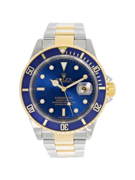 Мужские часы Rolex Submariner 40 мм, синий циферблат