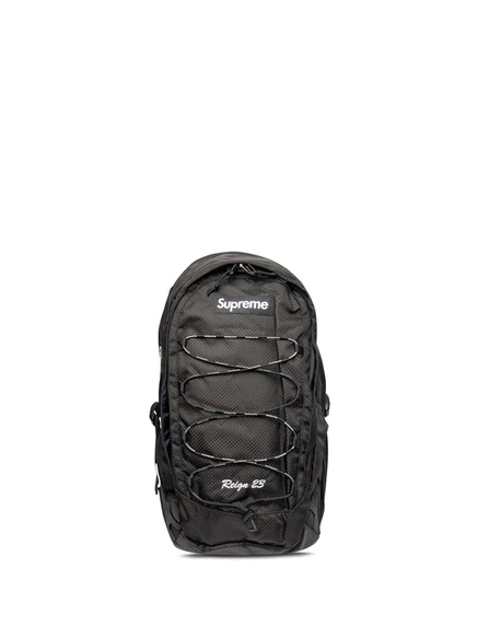 Рюкзак Supreme с фирменной нашивкой, черный