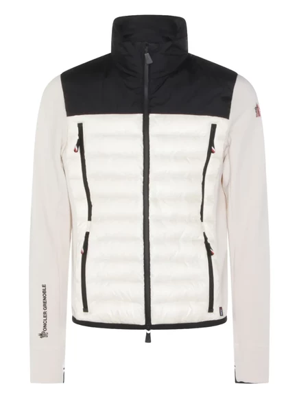 Утепленная куртка Moncler Grenoble Polartec на молнии  neutrals