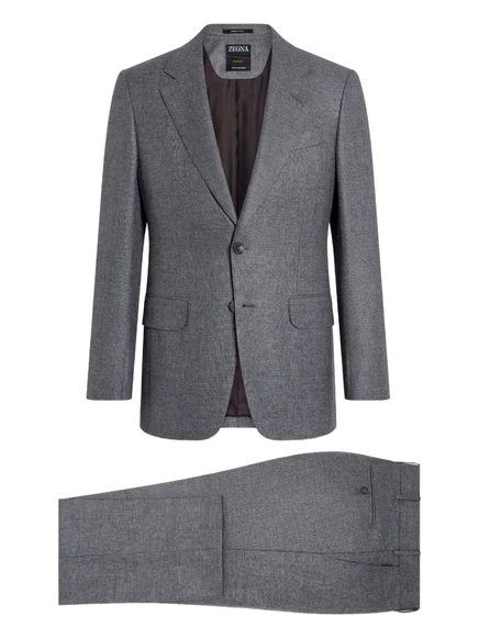 Кашемировый костюм Zegna Oasi grey