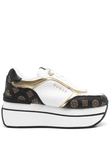 Женские кроссовки Guess USA Camrio на платформе, белые