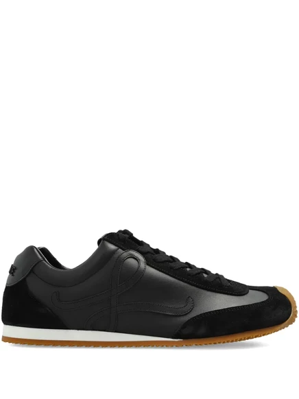 Мужские кроссовки Loewe Ballet Runners 2.0 из кожи, черные