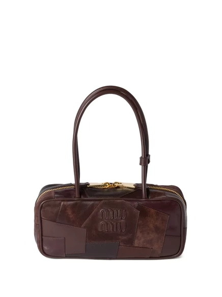 Сумка-тоут Miu Miu Beau, коричневая