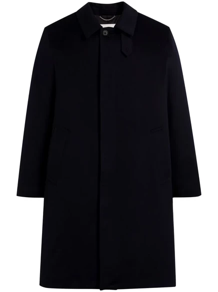 Шерстяное пальто Mackintosh Dunkeld blue