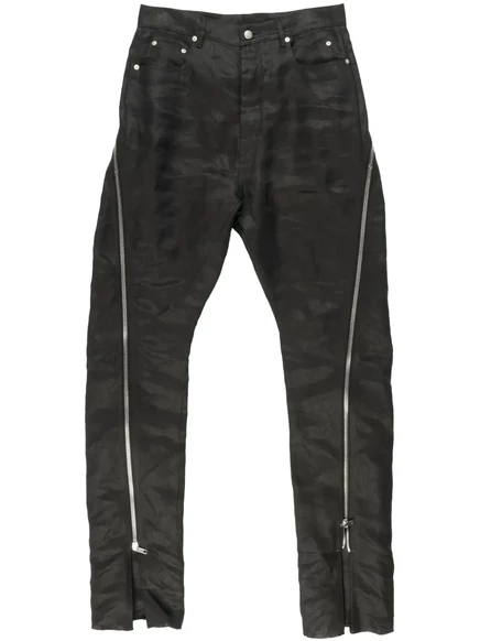 Мужские джинсы Rick Owens Bolan Banana прямые, черные