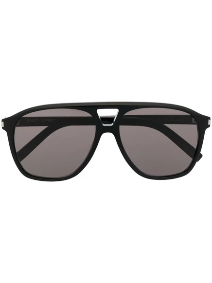 Солнцезащитные очки в негабаритной оправе Saint Laurent Eyewear Dune  black