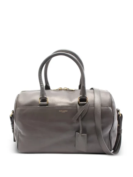 Женская сумка Saint Laurent Duffle 6, серая