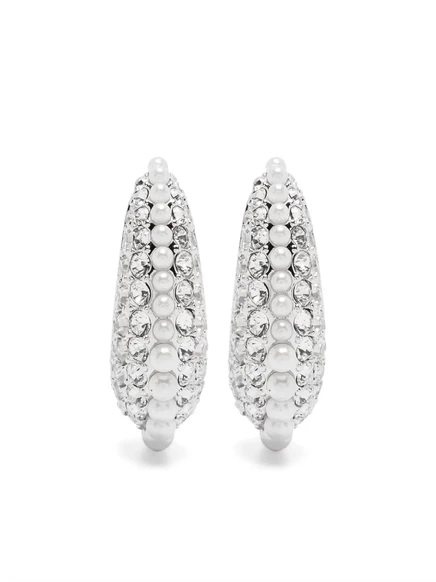 Женские серьги Swarovski Sublima подвесные, серебристые