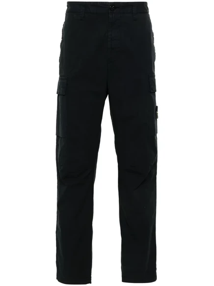 Мужские брюки карго Stone Island зауженные, синие