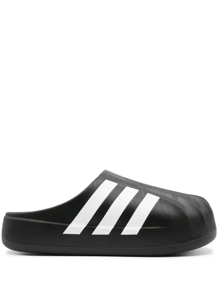 Мужские мюли Adidas Superstar с панцирным носком, черные