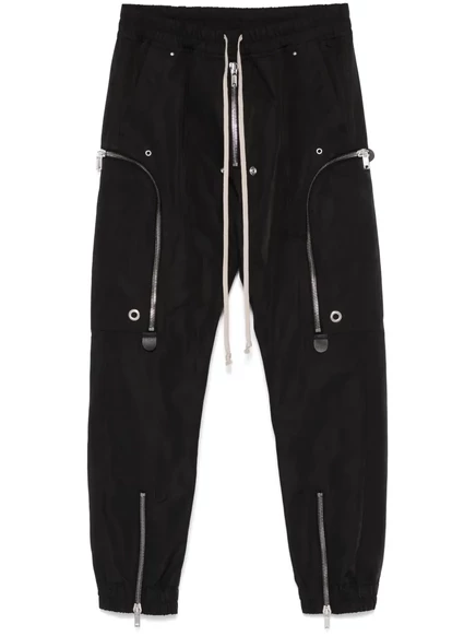 Мужские брюки-карго Rick Owens Bauhaus, черные