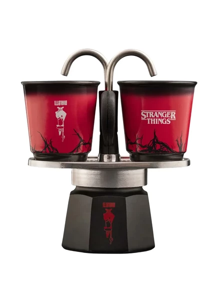 Набор мини-кофеварок Bialetti «Stranger Things», 3 шт., черный