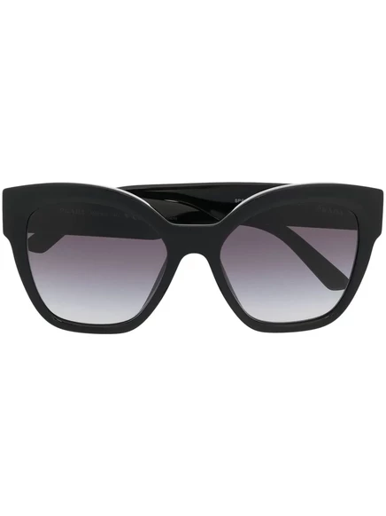Унисекс очки Prada Eyewear в оправе-бабочке, черные