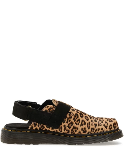Женские мюли Dr. Martens Jorge II, леопардовые