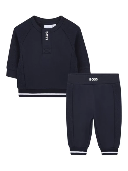 Детский спортивный костюм Boss Kidswear, комплект 2 шт., синий