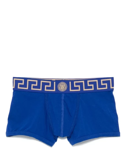Мужские боксеры Versace Greca Border, синие