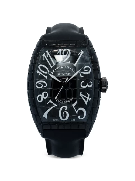 Мужские часы Franck Muller Croco Tono Curvex 40 мм, черные