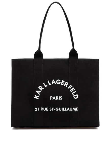 Женская сумка-тоут Karl Lagerfeld Rue St-Guillaume, черная