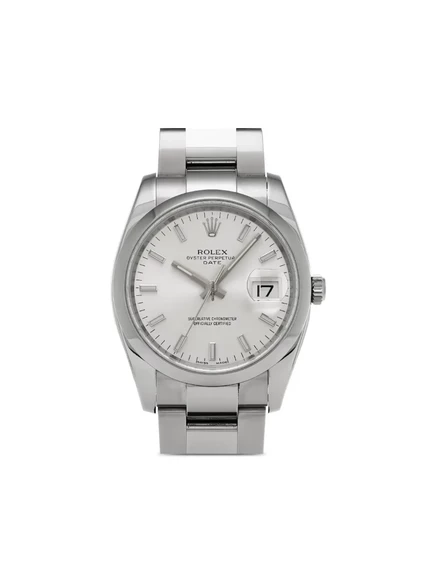 Мужские часы Rolex Oyster Perpetual Date 34 мм, белые