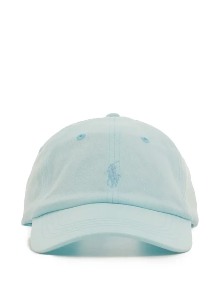 Мужская кепка Polo Ralph Lauren Chino с логотипом, голубая