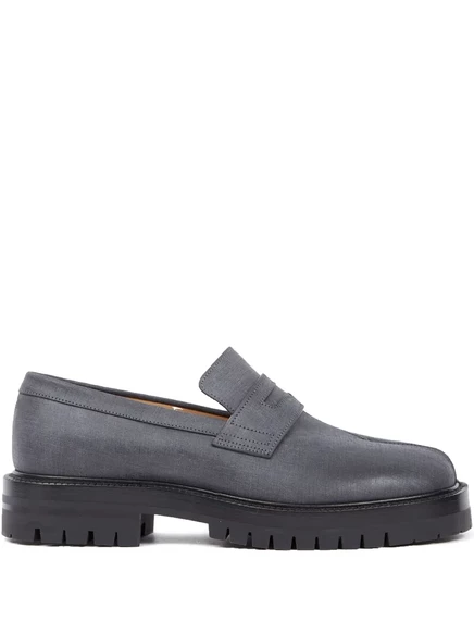 Мокасины Maison Margiela Tabi County black