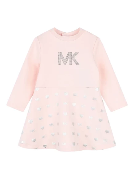 Детское платье Michael Kors Kids, розовое