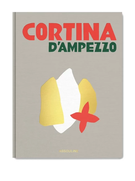 Книга Cortina d'Ampezzo, бежевый переплет