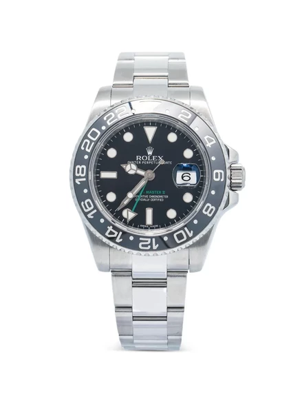 Мужские часы Rolex GMT-Master II 40 мм, черные