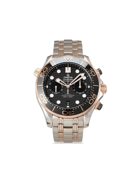 OMEGA 2023 неношеный хронограф Seamaster Diver 300m 44 мм black