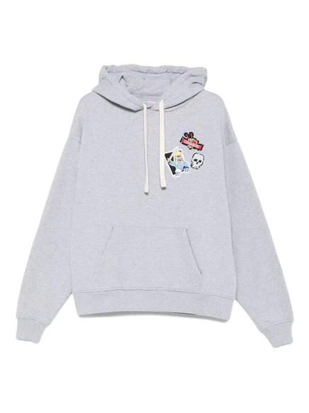 Унисекс худи Charles Jeffrey Loverboy Barbarian-patch, серый