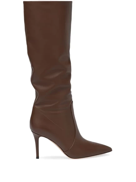 Женские сапоги Gianvito Rossi Hansen 85 мм, коричневые