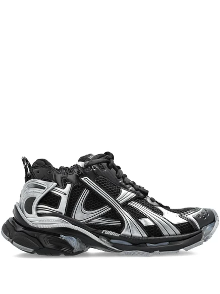 Кроссовки Balenciaga на шнуровке  black