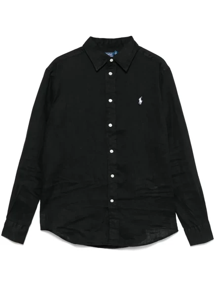 Женская рубашка Polo Ralph Lauren, черная