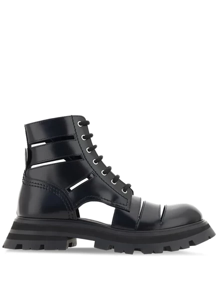 Женские ботинки Alexander McQueen Wander, чёрные