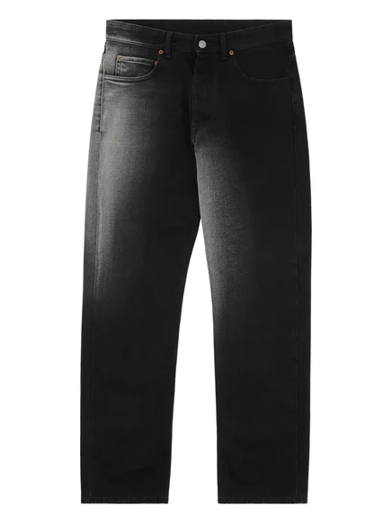 Мужские прямые джинсы MM6 Maison Margiela, черные
