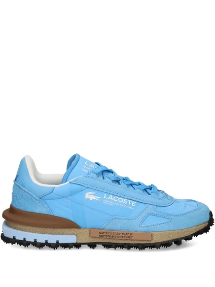 Кроссовки из натуральной замши Lacoste Elite Active blue