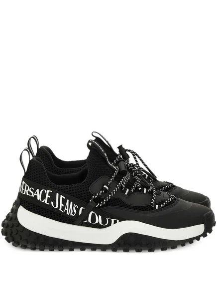 Мужские сетчатые кроссовки Versace Jeans Couture, черные