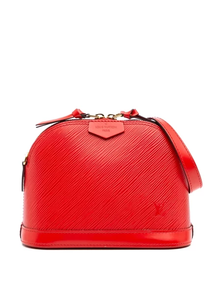 Сумка через плечо Epi Mini Alma, бывшая в употреблении у Louis Vuitton в 2018 году red
