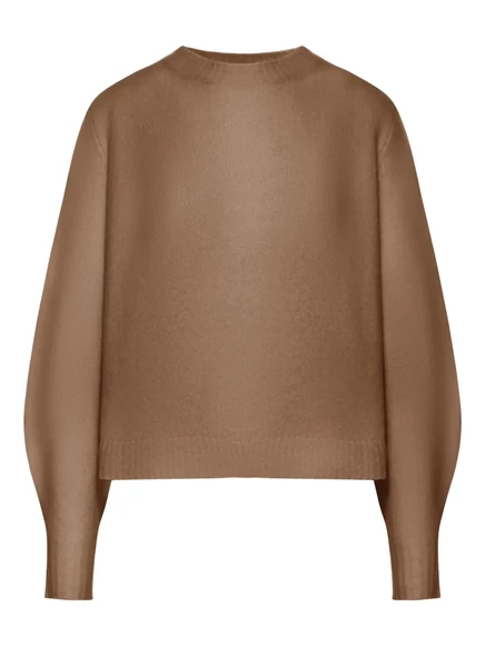 Женский кашемировый свитер Max Mara, коричневый