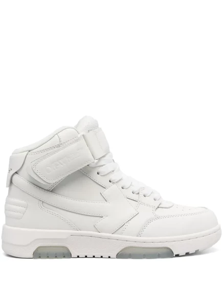 Женские кеды Off-White Out Of Office средние из телячьей кожи, белые
