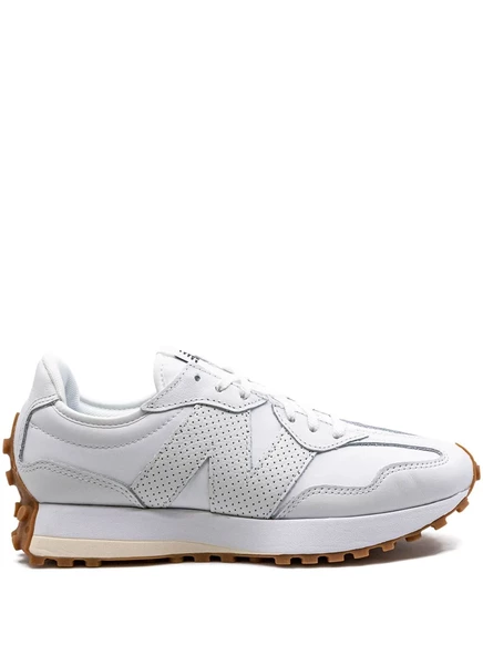 Женские кроссовки New Balance 327, бело-черные