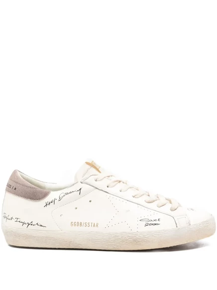 Мужские кеды Golden Goose Super-Star, молочные