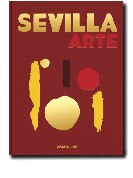 Книга Assouline Sevilla Arte в твёрдом переплете, красная