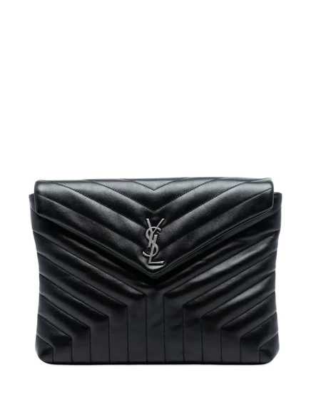 Женский клатч Saint Laurent Pre-Owned LouLou, черный