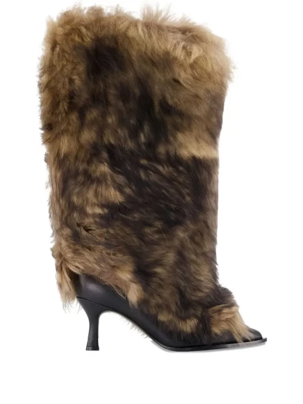 Женские сапоги UGG x Ambush на каблуке, коричневые
