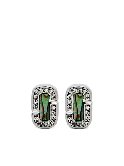 Женские серьги Marc Jacobs The Abalone, серебристые